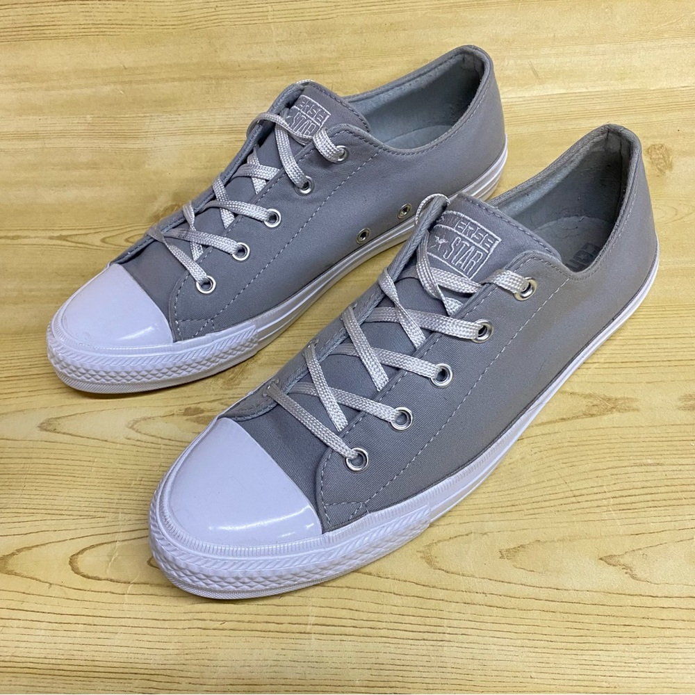 Converse All Star Gray Lace Up Low Top Women’s Trainers Sneakers Size 9